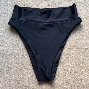 Aerie high cut high waist swim bottom
